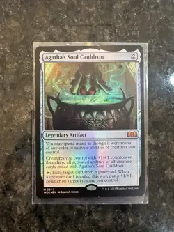 Agatha's Soul Cauldron Wilds of Eldraine Foil - Image 1
