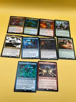 Spider-Man Magic The Gather Rare Villain Lot With electro & mysterio Non Foils - Image 1