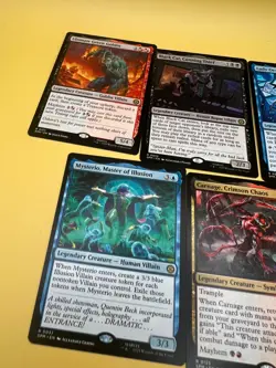 Spider-Man Magic The Gather Rare Villain Lot With electro & mysterio Non Foils - Image 2