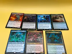 Spider-Man Magic The Gather Rare Villain Lot With electro & mysterio Non Foils - Image 3