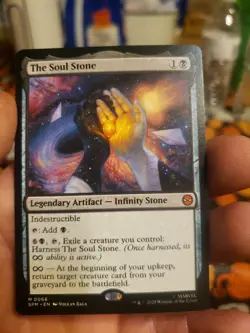 2025 Magic The Gathering The Soul Stone Marvel's Spider-Man Regular M 0066 - Image 1
