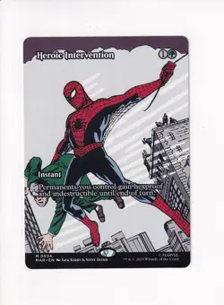 MAGIC THE GATHERING MTG MARVEL'S SPIDER-MAN HEROIC INTERVENTION - Image 1