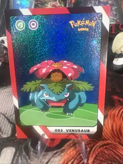 2025 Pokemon Full House Kanto #003 Venusaur Holo Blue Foil - Image 1