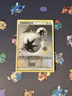 Pokemon Cards Double Colorless Energy 103/123 League Promo STAMPED - (MP) - Image 1