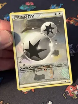 Pokemon Cards Double Colorless Energy 103/123 League Promo STAMPED - (MP) - Image 2