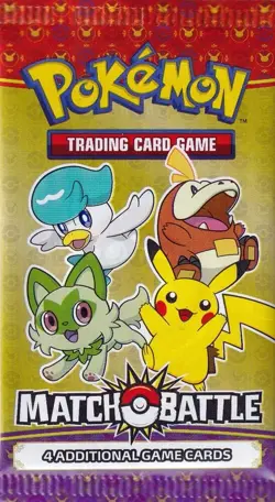 Pokemon McDonalds Match Battle Promo 2023 Sealed Booster Pack TCG Card - Image 1