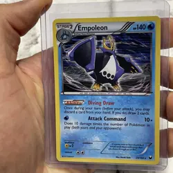 Pokemon TCG Empoleon Dark Explorers 29/108 Deck Exclusive Non-Holo Rare LP/NM - Image 1