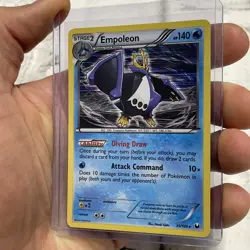 Pokemon TCG Empoleon Dark Explorers 29/108 Deck Exclusive Non-Holo Rare LP/NM - Image 2