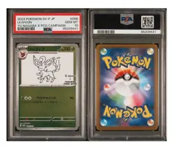 PSA 10 - Pokemon Yu Nagaba Leafeon - Japanese Promo REVERSE HOLO 068/SV-P - Image 3