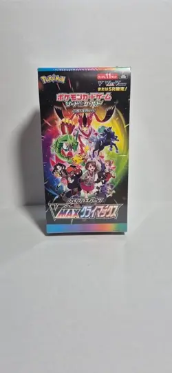 Pokemon VMAX Climax Booster Box Japanese s8b Factory Sealed - Image 1