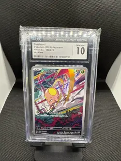 Pokemon TCG Toedscool JP Scarlet & Violet Base Set 201/198 Cgc Gem Mint 10 - Image 1