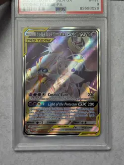 Solgaleo & Lunala GX 216/236 PSA 9- Tag Team-Pokemon 2019 Cosmic Eclipse - Image 5