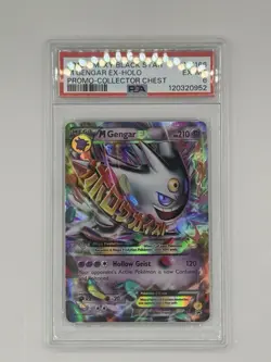 PSA 6 M Gengar EX Holo XY166 Black Star Collector Chest 2016 - Pokemon TCG - Image 1
