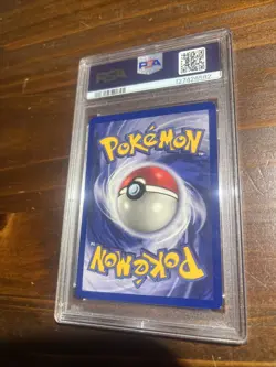 Pokemon TCG 1999 Fossil Unlimited PSA 6 Weezing Non Hollow - Image 2