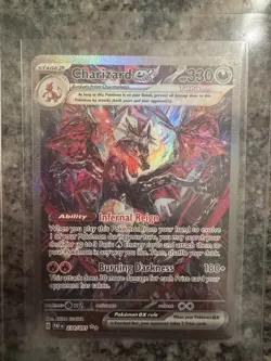 Pokemon TCG Charizard EX Paldean Fates SIR 234/091 NM - Image 1