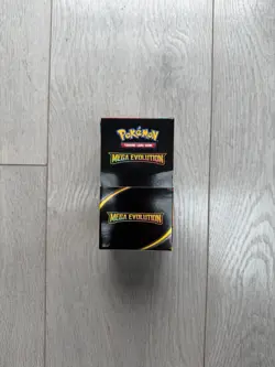 Pokemon TCG Mega Evolution Half Booster Box NO SEAL (18 packs) Brand New - Image 1