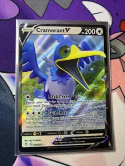 Pokemon TCG Shining Fates Cramorant V 54/72 - Image 1