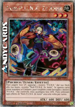 NOH-P.U.N.K. ZE AMIN • Segreta Platino • RA04 IT293 • 1Ed • Yugioh! • ANDYCARDS - Image 1