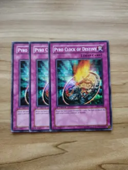 Yu-Gi-Oh! - Pyro Clock Of Destiny 3X - Full Playset - Image 1