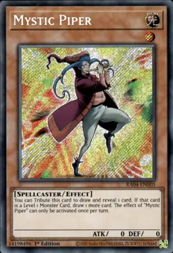 Mystic Piper - Secret Rare 1st Edition RA04-EN005 - NM - YuGiOh - Image 1