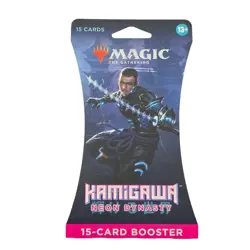 New MTG - Kamigawa Neon Dynasty - 15 Card Booster Pack Sealed - Image 1