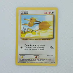 Doduo 48/102 | Base Set | WOTC Common Pokemon Card | LP - Image 1