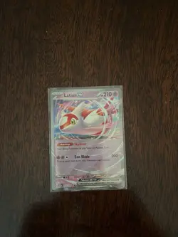 Pokemon TCG Latias EX 076/191 Surging Sparks Double Rare Card NM Condition - Image 1