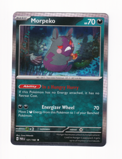 Morpeko 121/182 Paradox Rift 2023 Holo Rare Pokemon Card Near Mint NM - Image 1