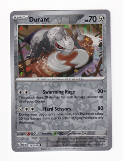 Durant 129/182 Paradox Rift 2023 Reverse Holo Pokemon Card Near Mint NM - Image 1