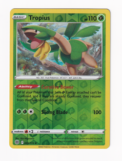 Tropius 005/172 Brilliant Stars 2022 Reverse Holo Pokemon Card Near Mint NM - Image 1