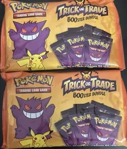 2X Pokemon Trading Card Game: Trick or Trade BOOster Bundle (40 Packs) 820650850783 - Image 1