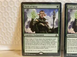 MTG Oath of Nissa Oath of the Gatewatch 140/184 LP to nm X3 - Image 2