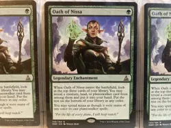 MTG Oath of Nissa Oath of the Gatewatch 140/184 LP to nm X3 - Image 3