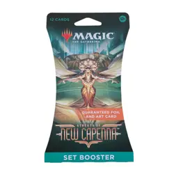 Magic the Gathering: Streets of New Capenna Sleeved Set Booster Pack Sealed MTG - Image 1