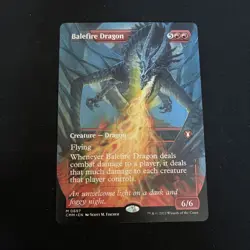 MTG Balefire Dragon - Borderless, NM-Mint, English Commander Masters - Image 2