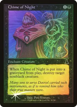 Urza's Destiny MTG FOIL Chime of Night Magic - Image 1