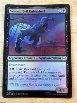 2025 Magic The Gathering MTG Marvel Venom Evil Unleashed Foil C #0071 - Image 1