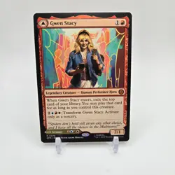 Marvel's Spider-Man Gwen Stacy / Ghost-Spider 78 MTG NM Spiderman #78 Regular - Image 1