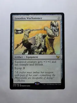 Loxodon Warhammer #258 Commander 2015 Magic MTG - Image 1
