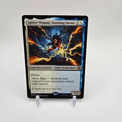 SPIDER-WOMAN, STUNNING SAVIOR - Spiderman Set NM MTG Regular #152 - Image 1