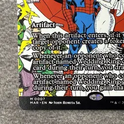 Wedding Ring (Borderless) - MAR #7 MTG NM Nonfoil Magic the Gathering - Image 4