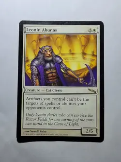 Leonin Abunas, Archenemy #8 LP MTG Magic the Gathering - Image 1