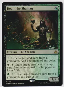 MTG Foil 1X Deathrite Shaman X1 Ravnica Remastered Magic - NM/MT - Image 1
