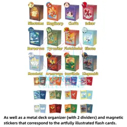 3 Box IN STOCK Pokemon Chiese Exclusive Metal Deck Organizer Set+ Gem Pack VOL 2 - Image 4