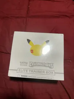 POKEMON TCG CELEBRATIONS 25TH ANNIVERSARY FACTORY SEALED ELITE TRAINER BOX ETB - Image 1