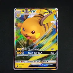 Pokemon Raichu GX - SM Promos SM213 Promo NM - Image 1