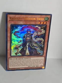 Yugioh! 1x Radiant Typhoon Swen DOOD-EN014 Ultra Rare 1st Ed NM - Image 2