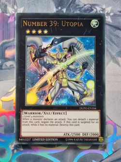 DUPO-EN104 Number 39: Utopia Ultra Rare Limited Edition Near Mint YuGiOh TCG - Image 1
