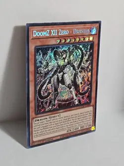 Yugioh DoomZ XII Zero - Drastea DOOD-EN008 Secret Rare 1st Edition NM - Image 2