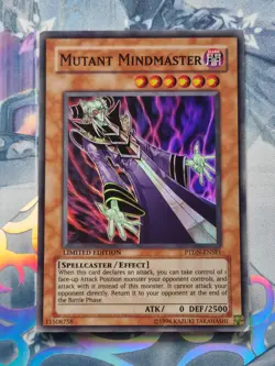 PTDN-ENSE1 Mutant Mindmaster Super Rare Limited Edition LP! YuGiOh TCG - Image 1